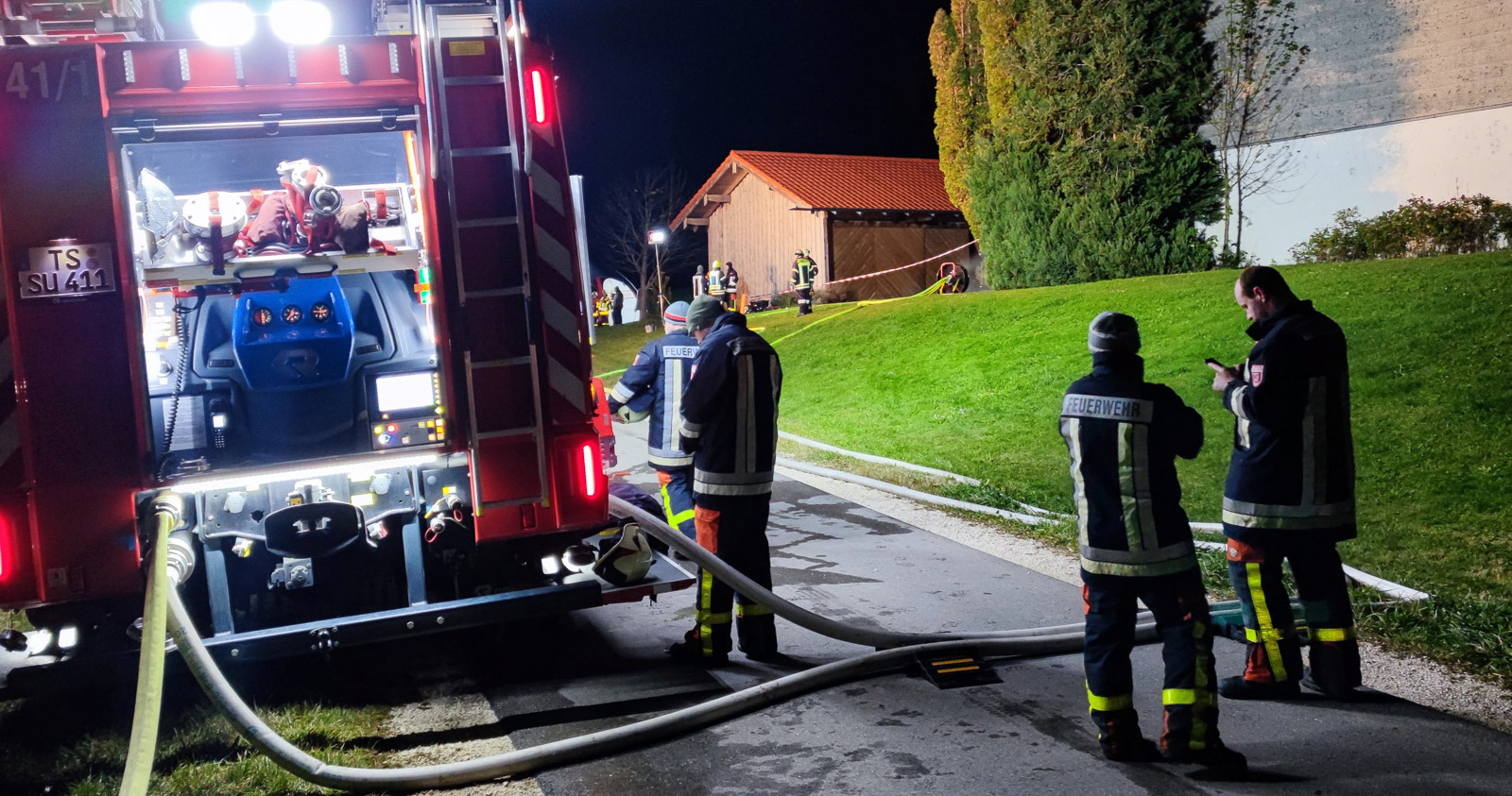Gasaustritt Feuerwehren Meistern Brenzlige Situation