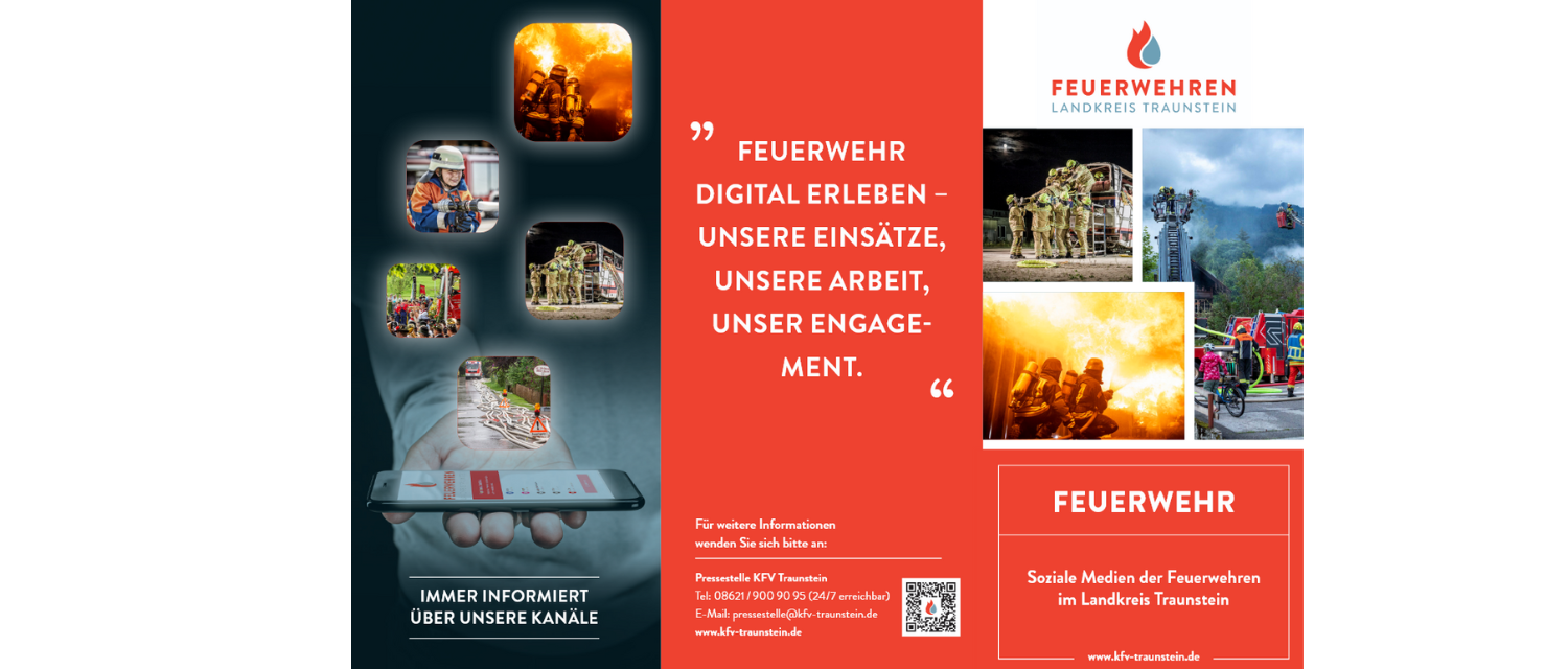 Flyer Soziale Medien