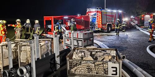 Großeinsatz in Palling - Kreisaltenheim von Wassereintritt bedroht