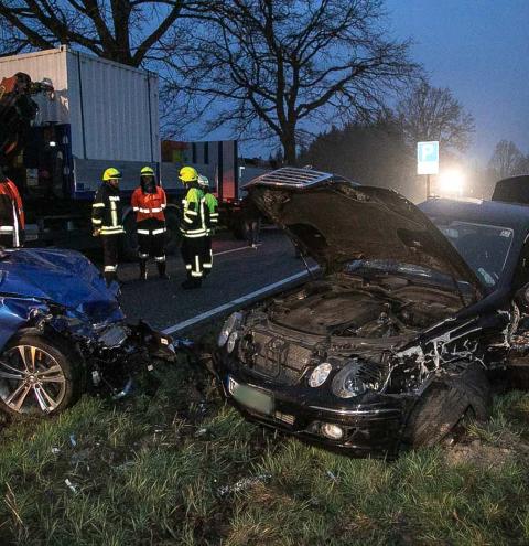 Wonneberg – schwerer Unfall bei Überholmanöver