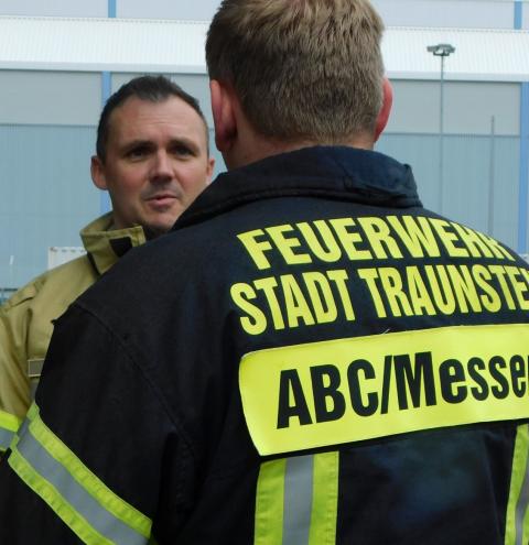 Messzüge Süd und Nord sowie Dekon P fahren nach Essenbach bei Landshut