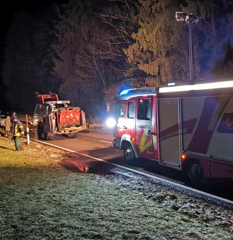 Einsatz für die Feuerwehr Hart