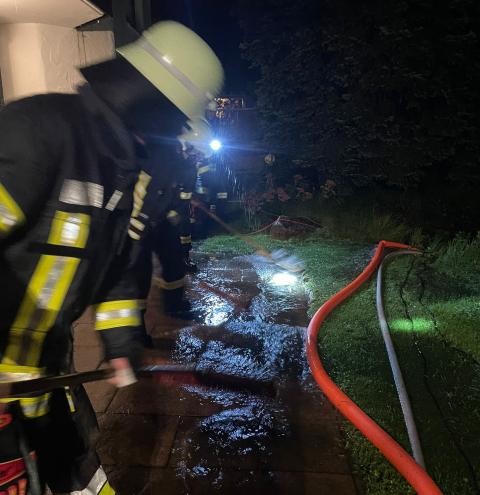 Feuerwehr Hart im Einsatz