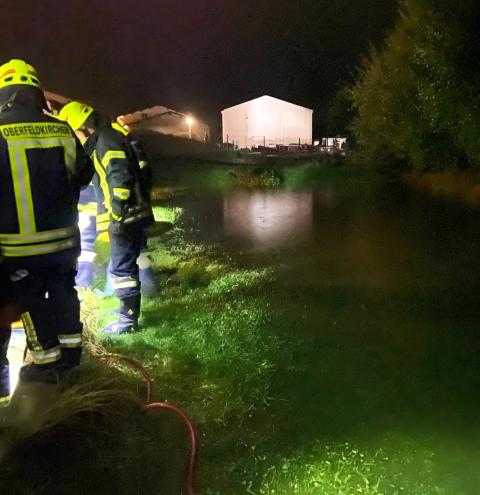 Oberfeldkirchen - Keller ausgepumpt