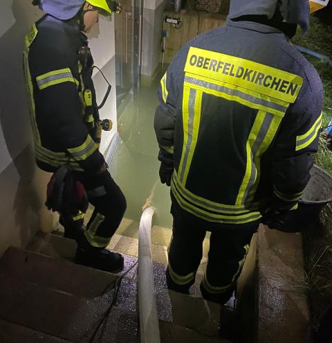 Oberfeldkirchen - Keller ausgepumpt